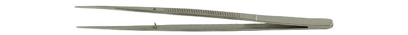 Value-Tec 614.MS robuste Pinzette für industrielle Zwecke, Typ 614, Verdrehschutz, grade, spitze, geriffelte Spitzen, 150 mm, Edelstahl